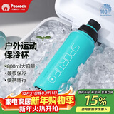 孔雀（Peacock）大容量水杯 不锈钢运动杯 便携保温杯保冷杯