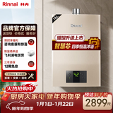 林内（Rinnai）璀璨系列16升燃气热水器  升级智慧芯 水气双调 天然气热水器 16QC05（JSQ31-C05）