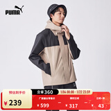 彪马（PUMA）官方 男女同款户外实用机能风连帽外套 OUTDOOR 683477 栗鼠灰-07 S (170/92A)