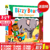 进口英文原版绘本 Bizzy Bear Zoo Ranger 小熊很忙系列忙着当动物园管理
