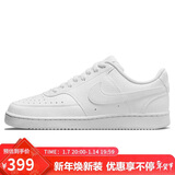 耐克NIKE运动板鞋女缓震COURT VISION运动鞋DH3158-100白36.5