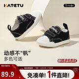 卡特兔宝宝学步鞋春秋童鞋幼儿园室内鞋女童帆布机能鞋男童布鞋X1CJ011