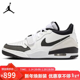 Jordan男休闲鞋乔丹AJ312熊猫配色 LEGACY 312运动鞋HV1811-101黑白41