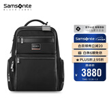 新秀丽（Samsonite）电脑包明星同款总裁包男士双肩包高端商务背包黑色HO0*09004