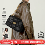 纽芝兰（NUCELLE）女包2026腋下链条轻奢小香风菱格单肩斜挎包情人节生日礼物送女友