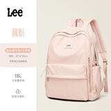 Lee书包女初中生大容量休闲轻便双肩包大学生电脑包高中生旅行背包