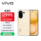 vivo S30 16GB+512GB 柠檬黄  国家补贴 多彩轻薄直屏 超级潜望长焦 学生 live图 AI手机