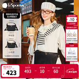 LeSportsac乐播诗新款腋下包单肩斜挎手提包包女包单肩包送女生礼物 黑色-中号升级款