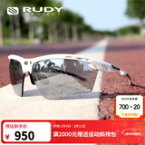 RUDY PROJECT璐迪运动眼镜男女跑步骑行太阳镜马拉松自行车护目镜节日PROPULSE 光泽白/多层镀膜黑（送镜盒）