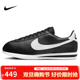 耐克NIKE休闲鞋男子板鞋阿甘鞋CORTEZ运动鞋DM4044-001黑白42.5