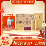 五粮液股份 年货送礼 财富人生金砖52度500ml*6瓶浓香型纯粮食白酒礼盒