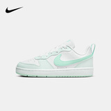 NIKE 耐克男女休闲板鞋COURT BOROUGH儿童运动鞋时尚小白鞋青少年大童