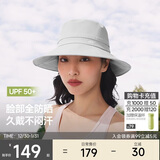 蕉下（beneunder）遮阳帽子女透气渔夫帽防晒帽钓鱼帽防泼水户外AS713浅炭灰