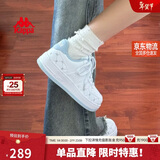 卡帕（Kappa）女鞋冬季2025新款增高小白鞋子女款休闲运动板鞋女潮鞋 冰山蓝 38