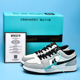 【首单立减】AJ男鞋312泡泡糖dunk黑白熊猫鞋低帮板鞋空军一号女 烟灰迪澳【男女同款】 38