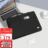 高尔夫（GOLF）电脑包17.3英寸手提单肩苹果笔记本电脑包男士商务公文包内胆包