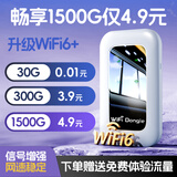 胜蝶2025款随身wifi6免插卡三网通用无限网卡便携式4g3上网路由器无线wifi通用流量移动无线网卡 【旗舰升级版中星微芯片】