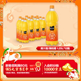可口可乐（Coca-Cola）美汁源 Minute Maid 果粒橙 橙汁果汁饮料 1.25L*12瓶  年货