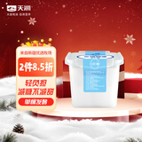 天润新疆特产润康方桶0蔗糖风味发酵乳老酸奶低温酸奶 家庭装 1kg*1桶