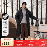 彪马（PUMA）600蓬90绒保暖长款鸭绒外套男女款新款冬季羽绒服 684116 黑色-01 M (175/96A)