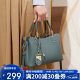 红蜻蜓包包女包牛皮单肩休闲手提包送妈妈女友妈妈圣诞节新年生日礼物