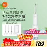 米家小米立式冲牙器洗牙器水牙线F300薄荷绿创新散射脉冲4档模式3种喷嘴送男女友礼物新年礼物元旦礼物