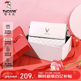 啄木鸟（TUCANO）包包女款2026年牛皮链条小方包单肩斜挎包新年货节生日礼物送女友