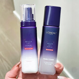欧莱雅（LOREAL）水乳套装补水保湿化妆品女士小样玻色因抗皱紧致护肤品套装 晶露65ml+乳液50ml