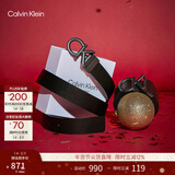 Calvin KleinJeans【新年礼物】男士商务绅士休闲双面用ck字母金属扣腰带皮带 001-黑/棕 100cm