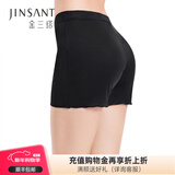 金三塔桑蚕丝基础安全裤NZF8B910 黑色7100 L