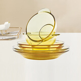 康宁餐具套装 pyrex百丽餐具耐热玻璃碗碟套装6件组OV6/CN