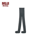 MUJI女式 合脚直角 裤袜 连裤袜打底袜打底裤女25年秋季 DGE05A5A 炭灰色 XL 身高165-170 臀围100-105