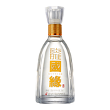 今世缘国缘淡雅【酒厂直销】年货节日送礼纯粮食酒 宴会迎宾白酒江苏版 42度 250mL 1瓶 小酒