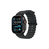 Apple/苹果 Watch Ultra 2 智能手表GPS+蜂窝款49 毫米黑色钛金属表壳黑色海洋表带MXDL3CH/B