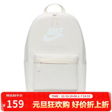 耐克NIKE男女双肩包 书包  HERITAGE  休闲包DC4244-104白 均码