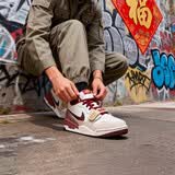 Jordan男子马年限定 LEGACY 312 CNY休闲鞋IQ9783-121帆白/棕41