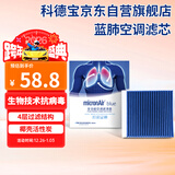 科德宝（MICRONAIR）蓝肺空调滤芯BL468适配比亚迪秦PLUS/Pro驱逐舰05宋MAX小鹏P5