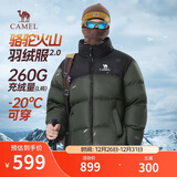 骆驼火山羽绒服2.0王俊凯同款【王者凯甲】男士加厚抗寒保暖外套冬季