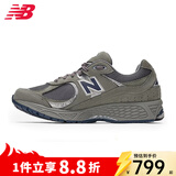 NEW BALANCE NB 2002R系列男女鞋经典休闲情侣老爹鞋跑步鞋复古 ML2002RA 中灰色 38.5 /6