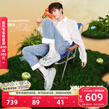 卡骆驰（CROCS）檀健次同款经典泡芙洞洞鞋百舒适男沙滩鞋女鞋休闲鞋|207521 月光灰-1NK（含智必星） 35 (210mm)