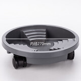 漫生活花托万向轮花盆托盘 外径300mm内径270mm加厚移动底盘树脂花盆托