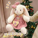 威尔通（WELTSTON）毛绒玩具布娃娃小兔子抱枕玩偶摆件女孩生日礼物礼品公仔女孩