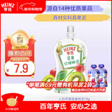 亨氏（Heinz）宝宝辅食 婴儿果泥 果汁泥 超金果泥营养苹果猕猴桃泥78g