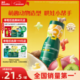 英氏（Engnice）婴幼儿手指泡芙宝宝零食五彩动物乐园泡芙条什锦果果味罐装32g