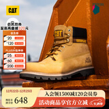 CAT卡特经典大黄靴马丁靴男鞋牛皮面固特异户外工装靴P725756P1EDC25 经典款 40