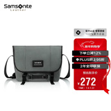 新秀丽（Samsonite）单肩斜挎包休闲包旅行包时尚潮男NR8*25002灰色