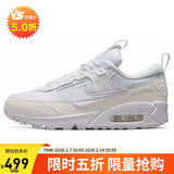 耐克NIKE休闲鞋女气垫AIR MAX 90 FUTURA运动鞋DM9922-101白36.5