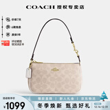 蔻驰（COACH）【官方授权店】coach女包Nolita腋下包斜挎麻将包送女友节日礼物 CW426IMXDM浅卡其色(保税仓)
