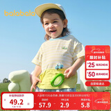巴拉巴拉婴儿t恤宝宝上衣女童衣服男童短袖2025夏装时髦可爱209225117205