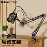 金正（NINTAUS）XFF-1 升级版 话筒支架桌面麦克风支架录音主播直播支架手持话筒架万向旋悬臂折叠防震支架